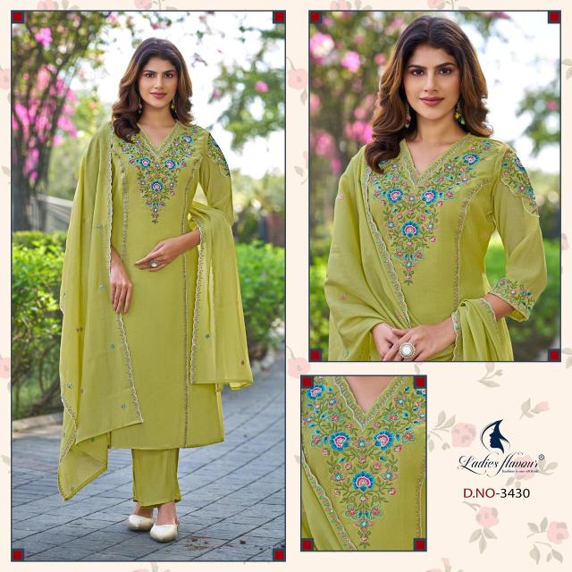 Ladies flavour 3430 textiles wholesale kurtis
